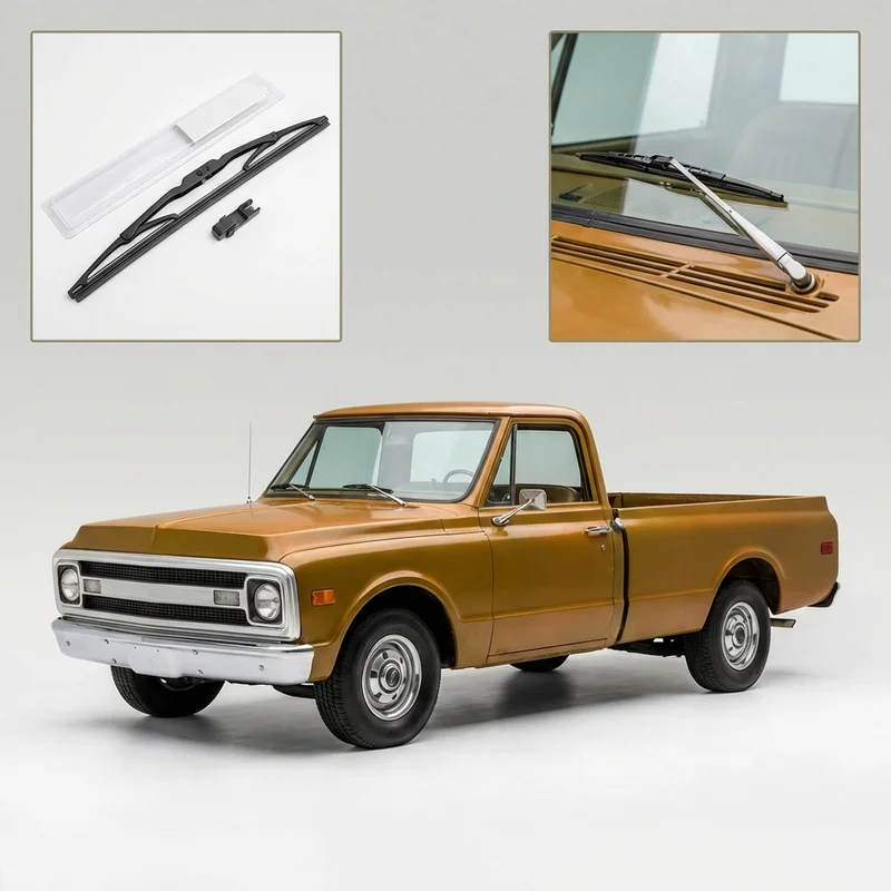 Passenger Side Wiper Blade for Chevrolet C20 Pickup (1960 - 1974) - 1